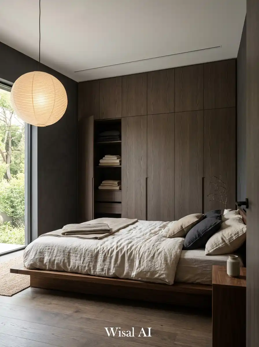 18. Built-In Storage in a Japandi Bedroom  Invisible Architecture