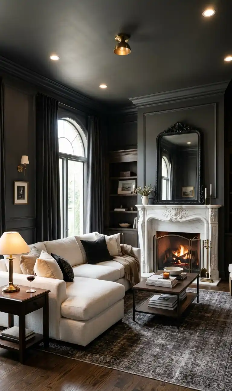 35 Moody Living Room Ideas Everyone Is Loving in 2026 | Wisal
