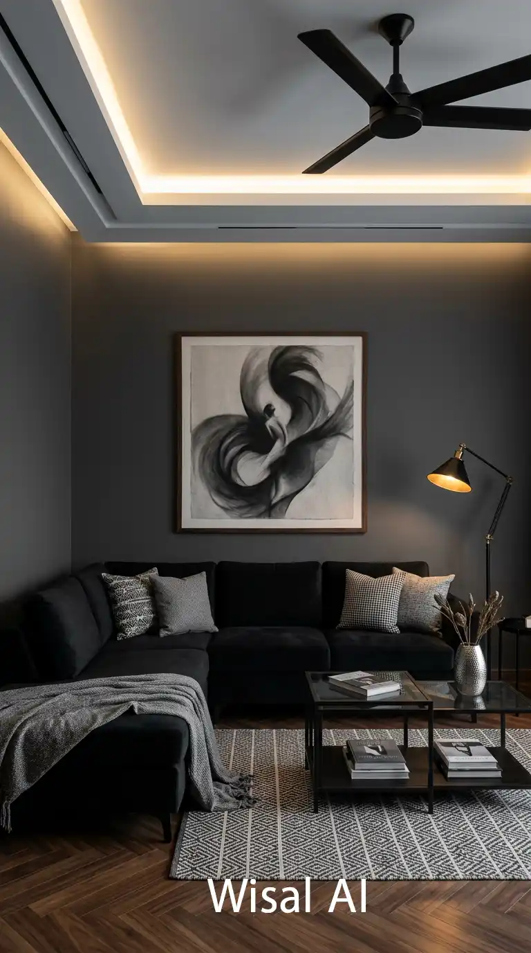 21.Elevate Your Home with the Ultimate 2026 Dark Moody Living Room Aesthetic