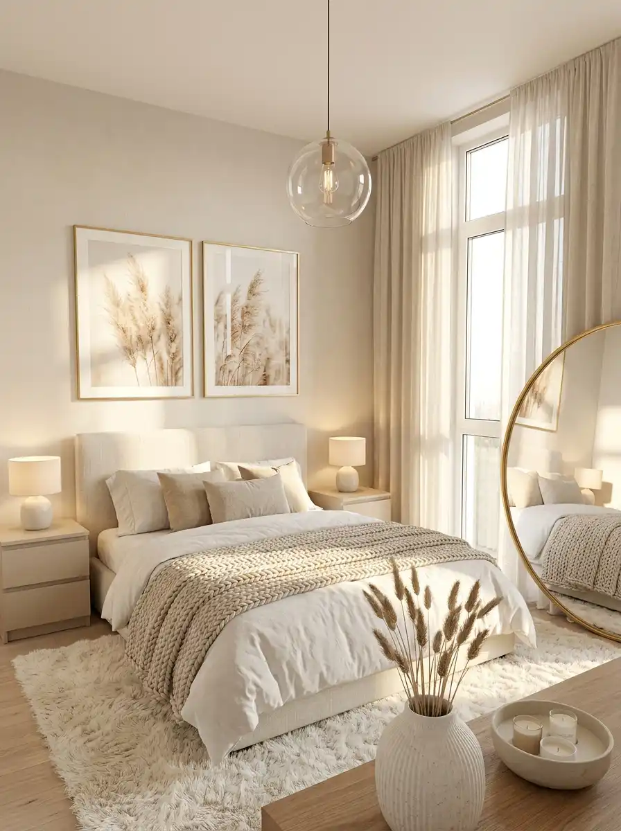 18.Elevate Your Space with this Sun-Drenched Small Bedroom Idea