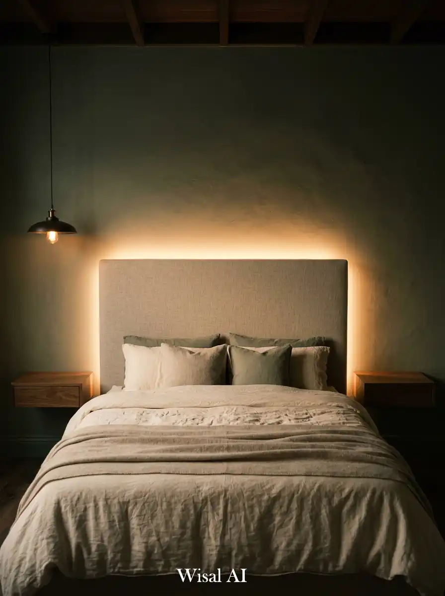 8.Headboard LED Bedroom Lighting Strip