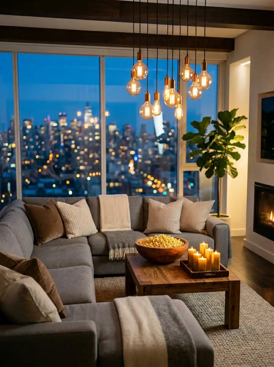 17. Twilight Movie Haven: A Cozy Living Room Idea