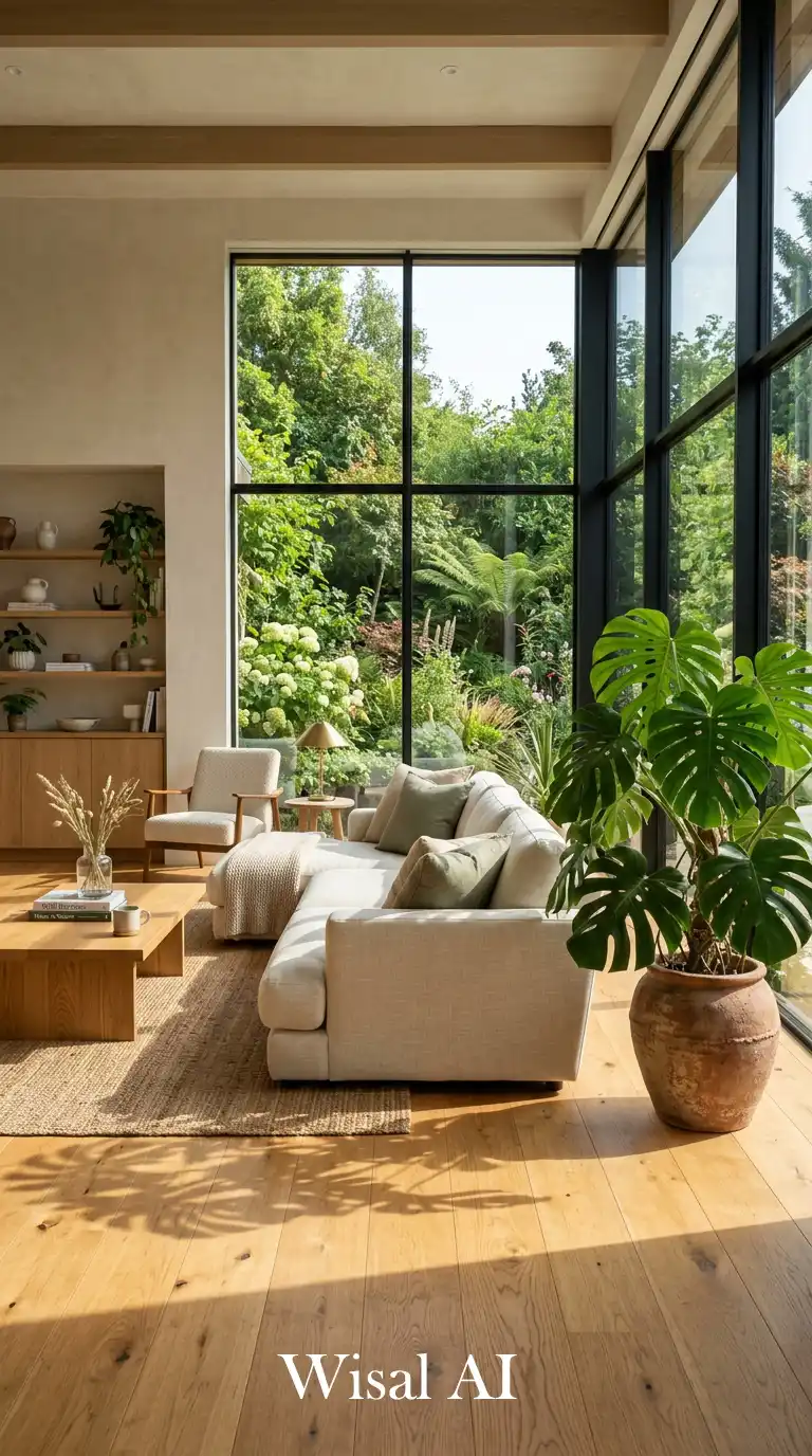 18 Biophilic Living Room Ideas Designers Swear By in 2026