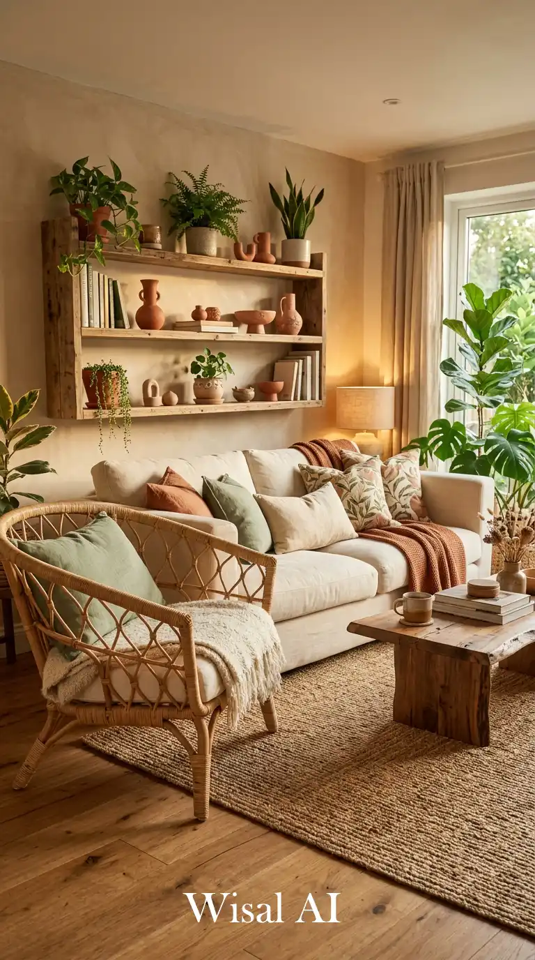 18 Biophilic Living Room Ideas Designers Swear By in 2026
