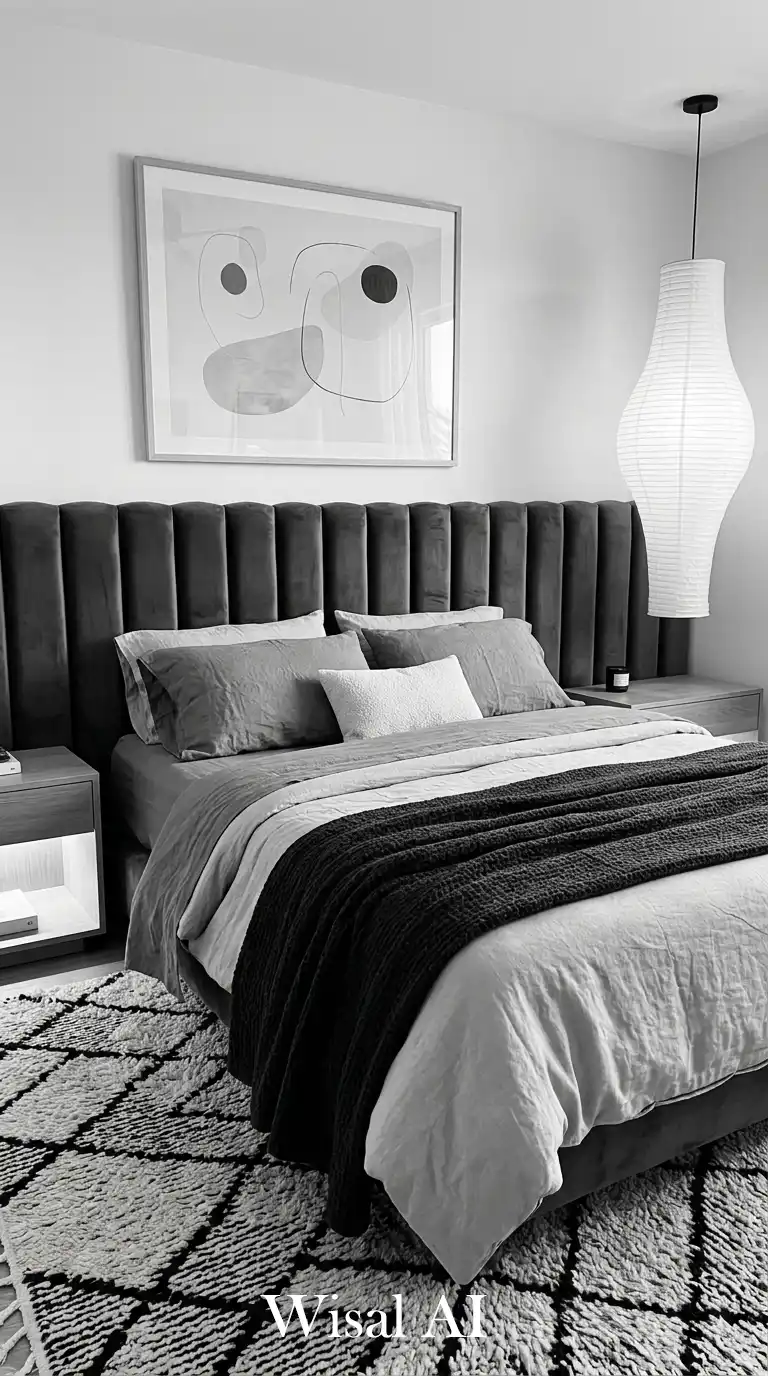 The 2026 Edit: 15 Ways to Style a Timeless Black and White Bedroom Idea Design Inspiration