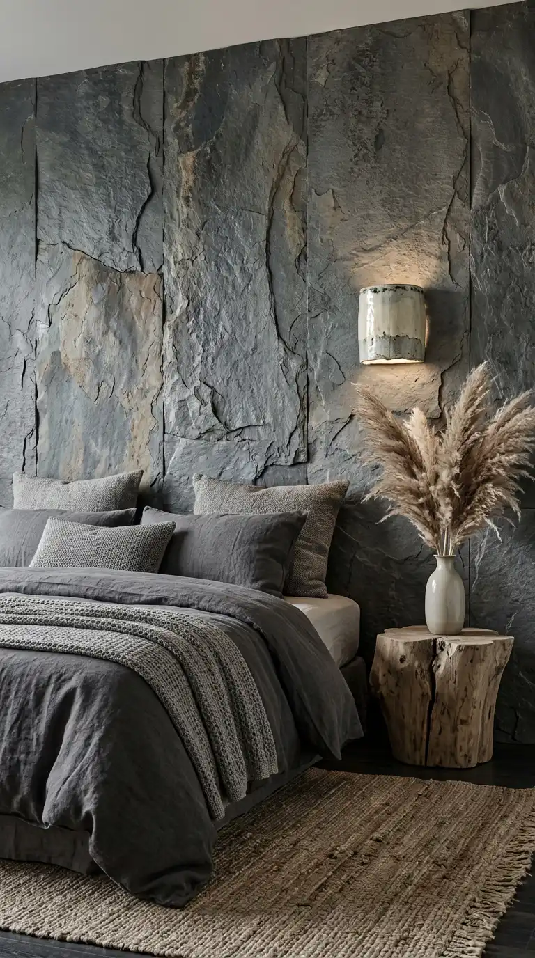 Merging Panoramic Views with Interior Comfort in this Luxurious Cozy Bedroom Idea