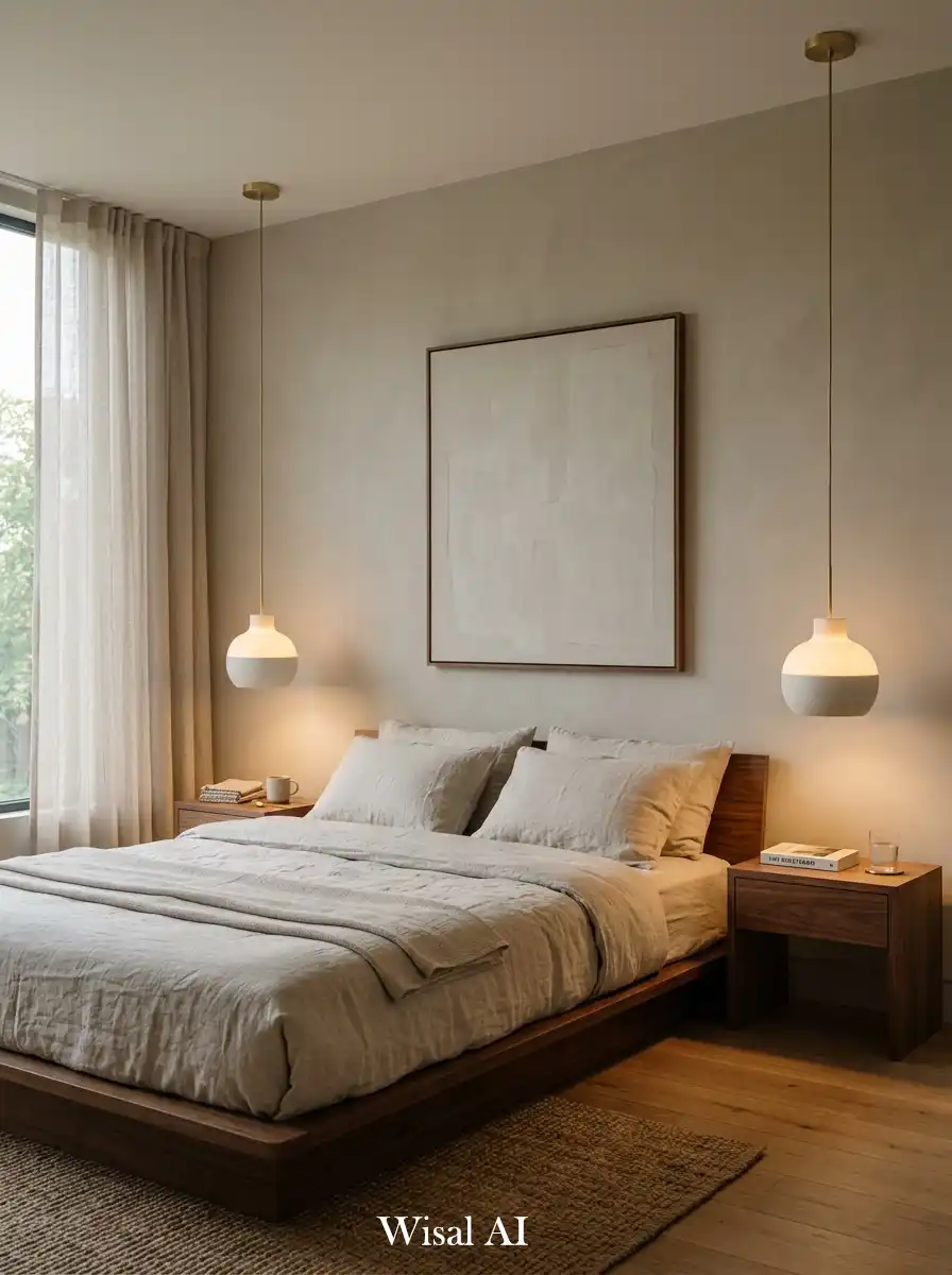 6.Pendant Bedside Bedroom Lighting