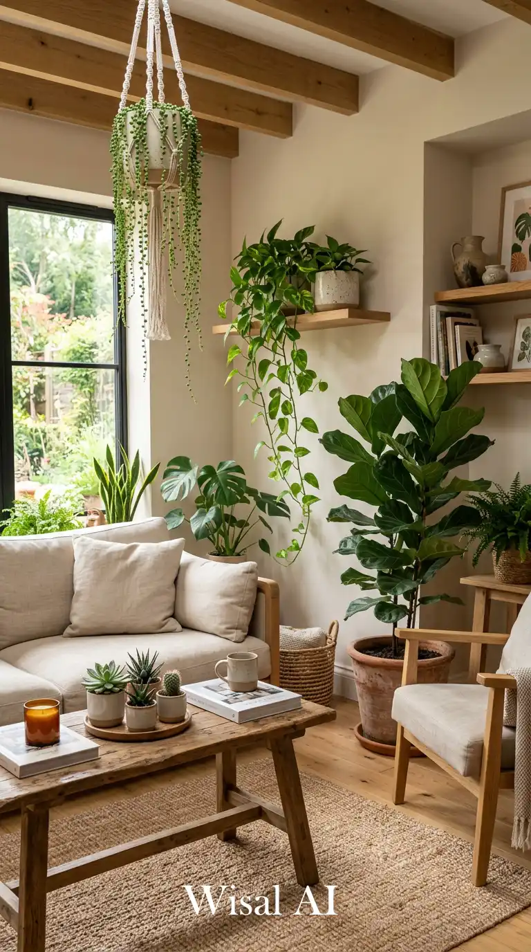8. Plants at Multiple Levels — Not Just on the Floor