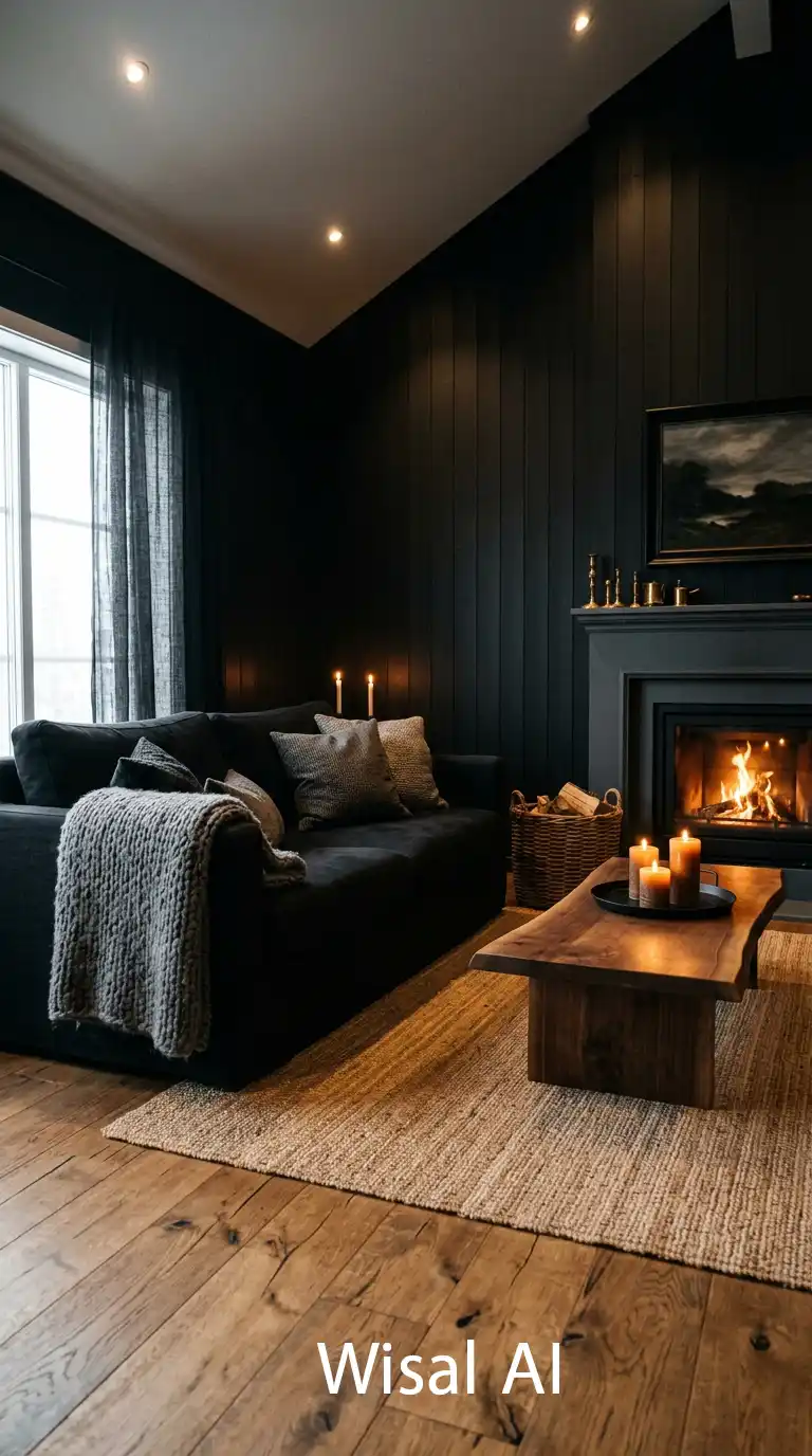 29 Bold Dark Moody Living Room Ideas for a High-End 2026 Home Design Inspiration