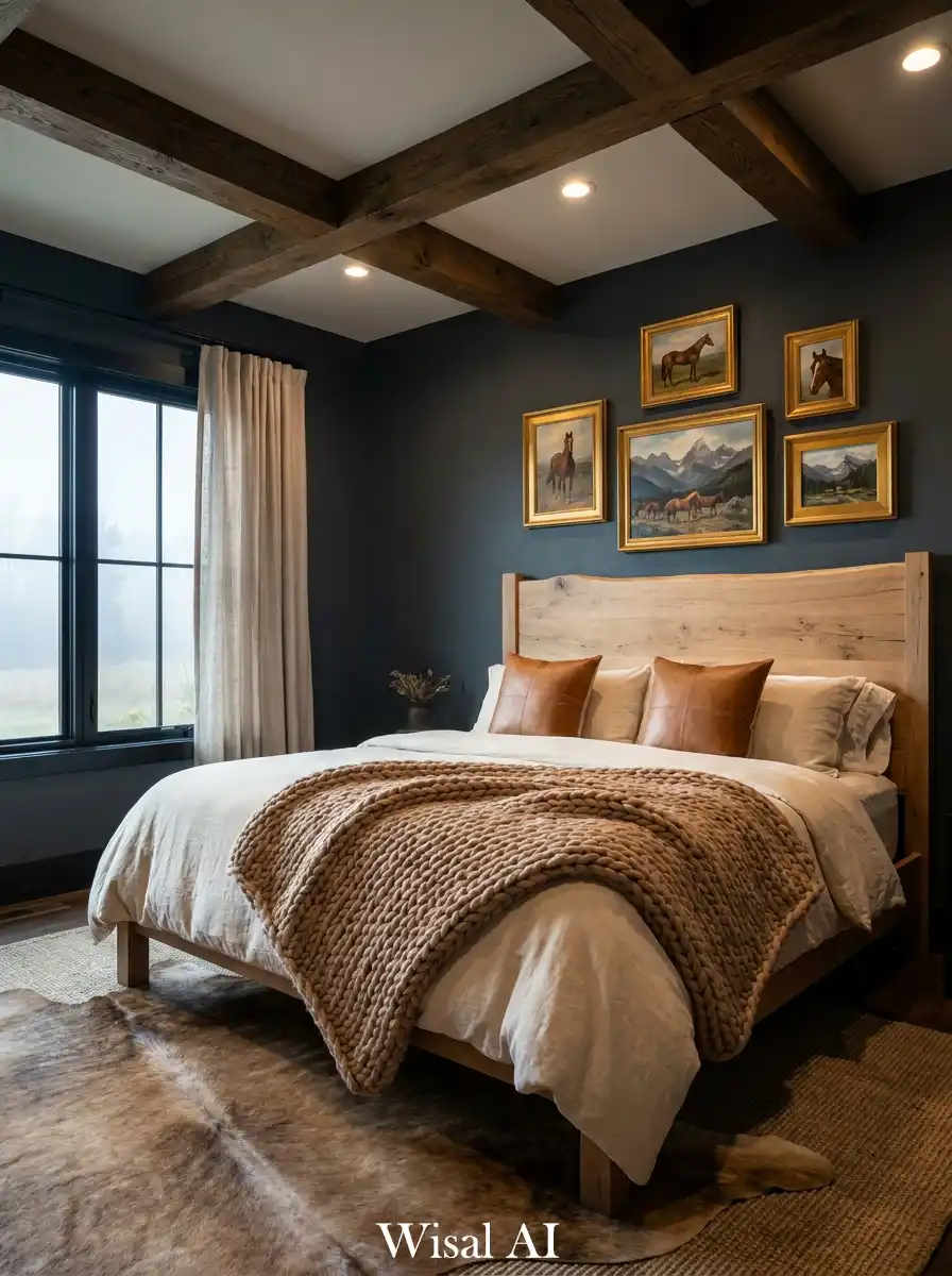 12.Rustic Heritage: Small Bedroom Ideas for a Timeless Feel