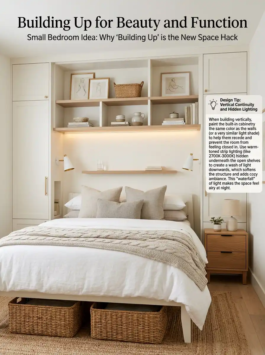 20.Small Bedroom Idea: Why 'Building Up' is the New Space Hack