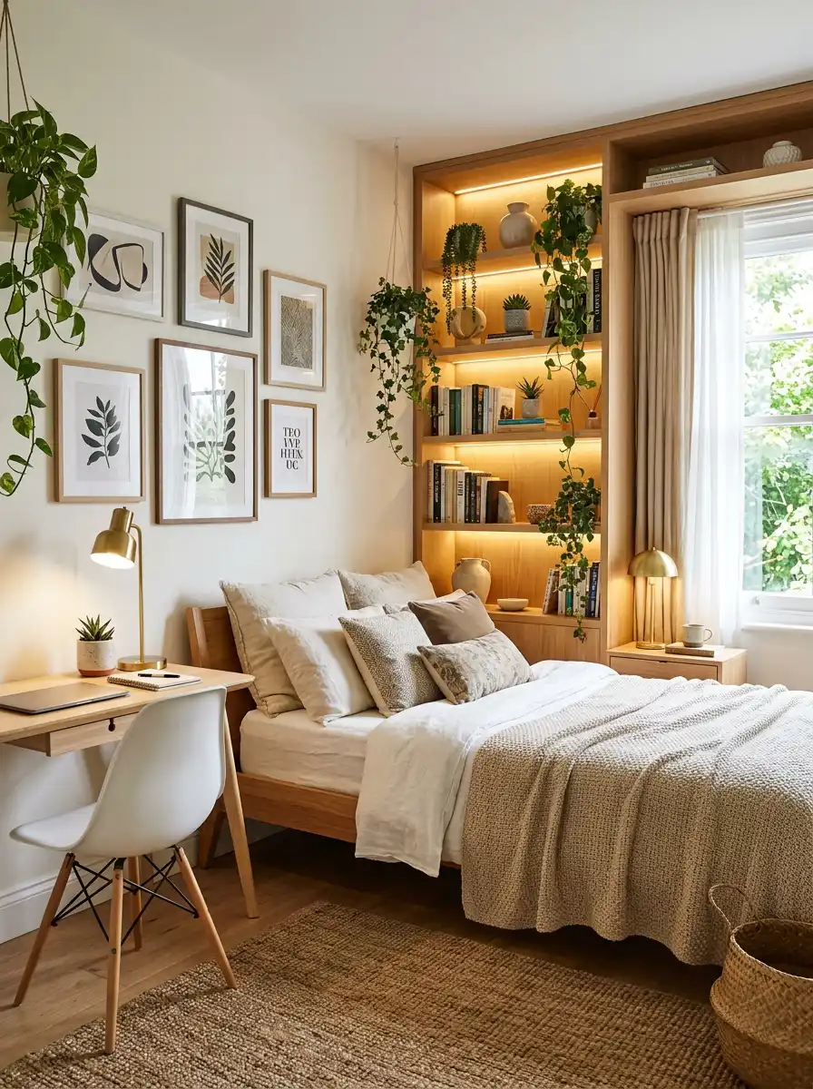 Small Bedroom Idea with the Ultimate Co-Living Niche
