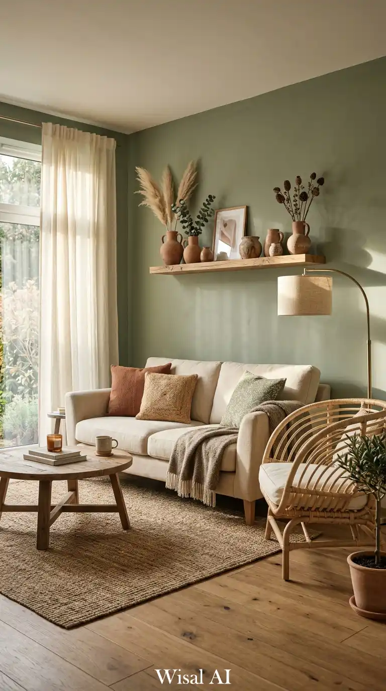 3. Soft Sage Green  Mid-Tone Spatial Intelligence