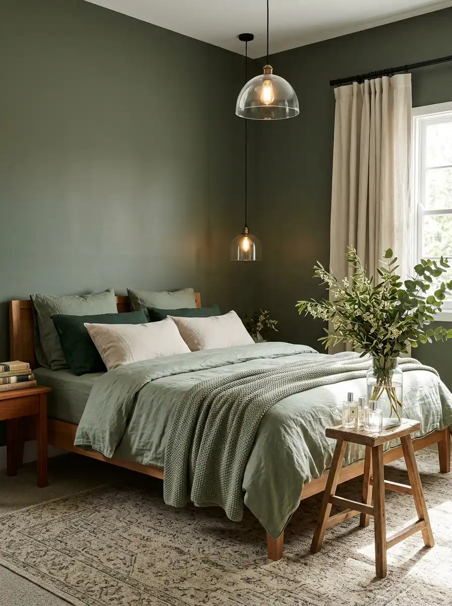 19.Sunlit Sage and Natural Linen Serenity