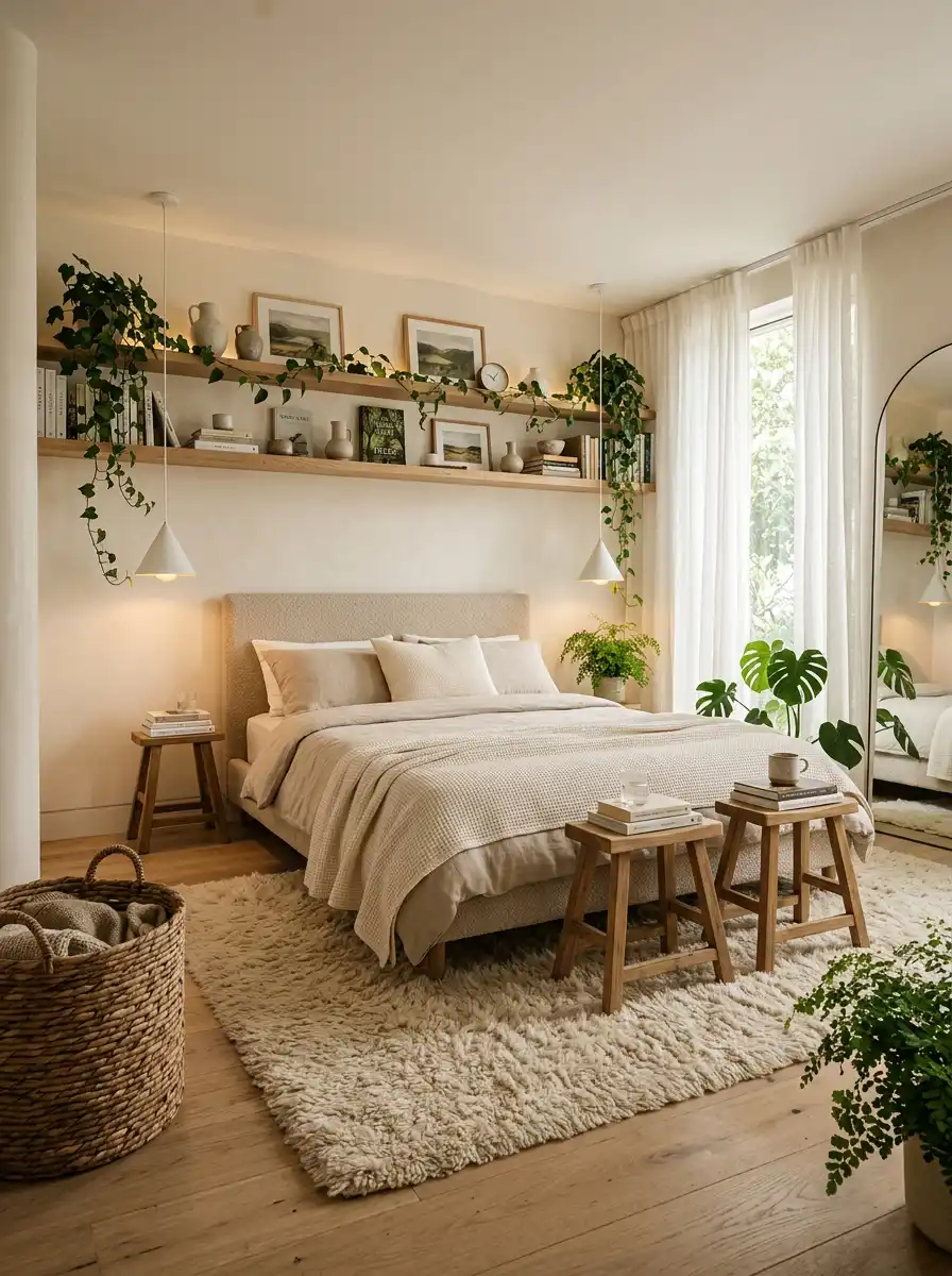 The Floating Sanctuary Small Bedroom Idea