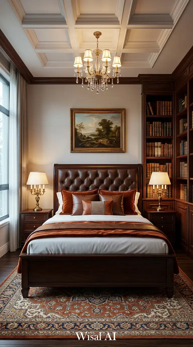 15.The Gentleman’s Library Suite: Experience Cosy, Sophisticated Comfort