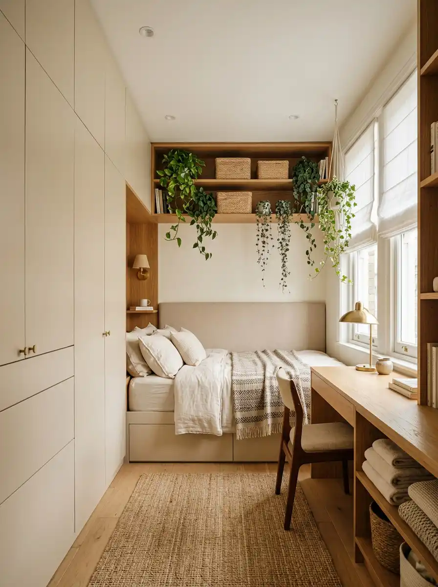 The Integrated Capsule Bedroom with Storage Overload