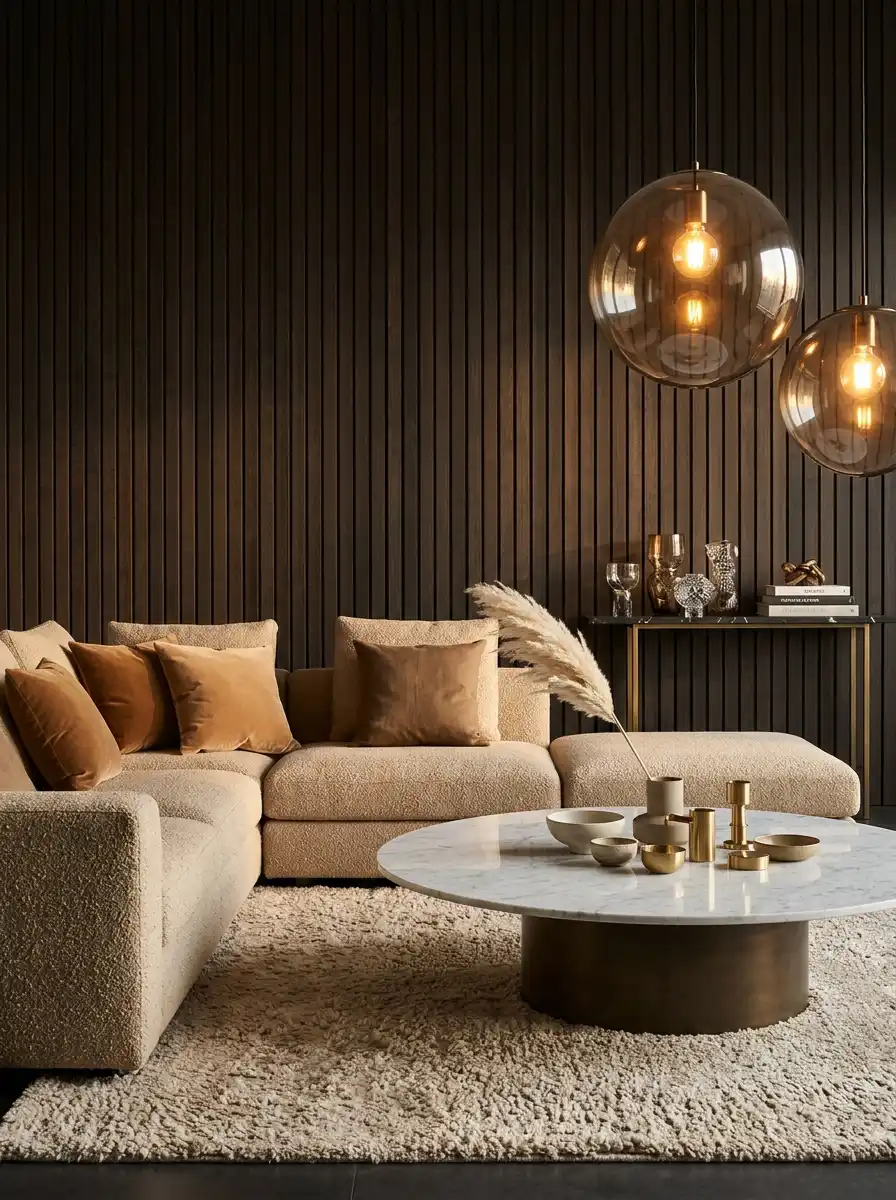 30.The Modern Luxe Atrium | Stunning Living Room Idea