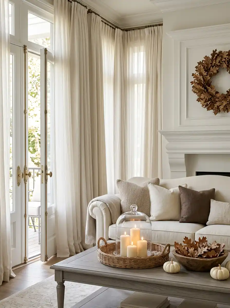 20.The Classical Cottage Reborn: A Cozy Living Room Idea