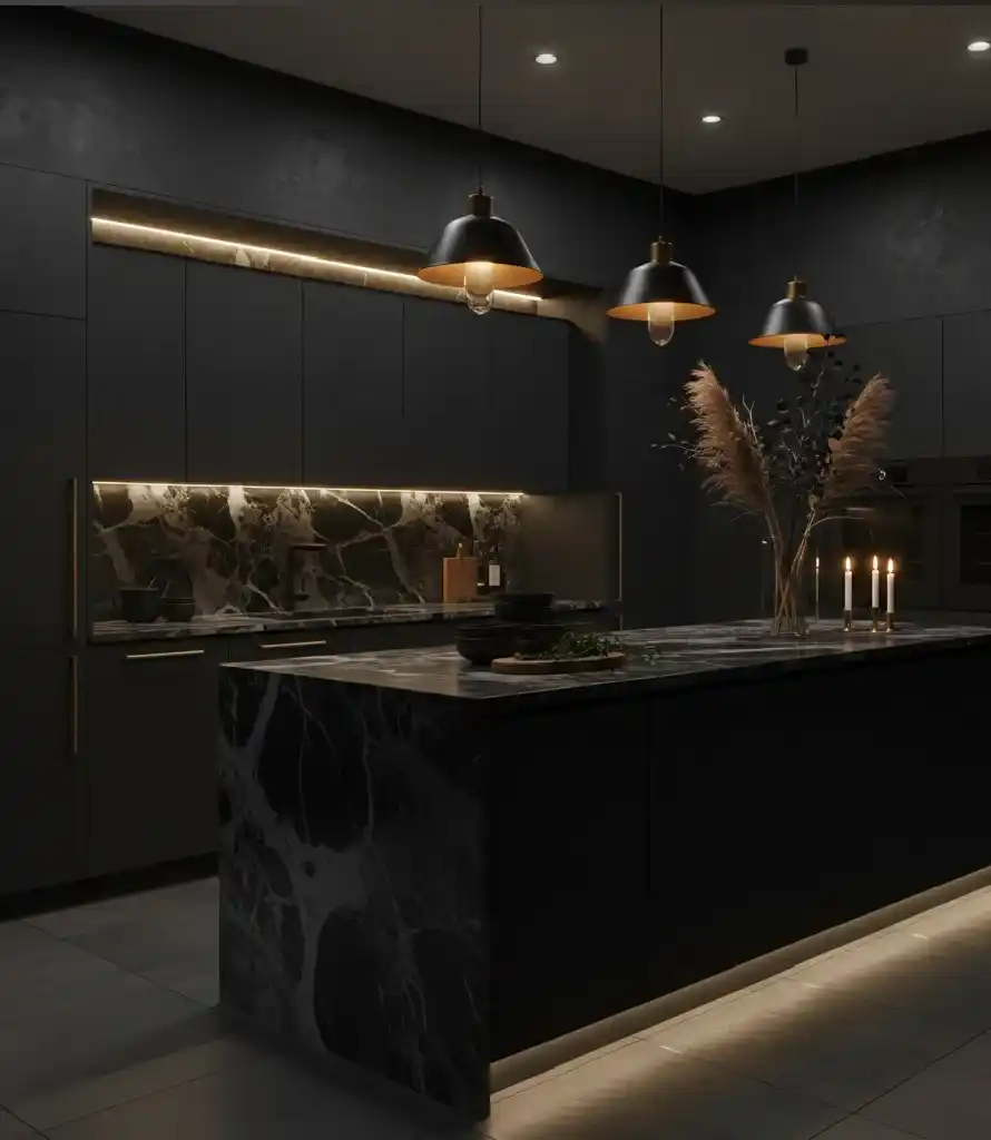 The Elegance of Noir: A Journey Through 20 Ultra-Luxurious Dark Interiors