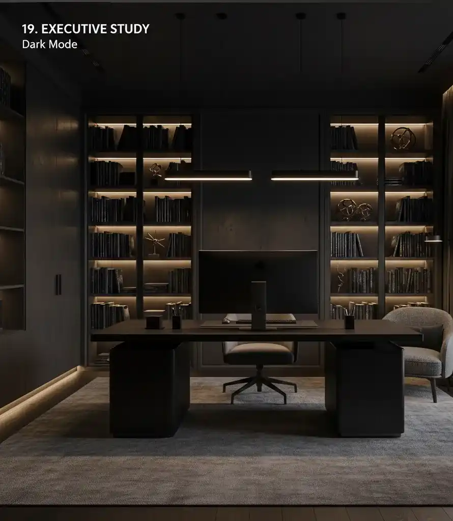 The Elegance of Noir: A Journey Through 20 Ultra-Luxurious Dark Interiors