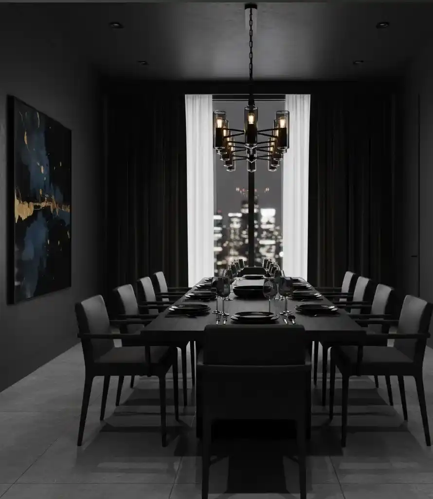 The Elegance of Noir: A Journey Through 20 Ultra-Luxurious Dark Interiors