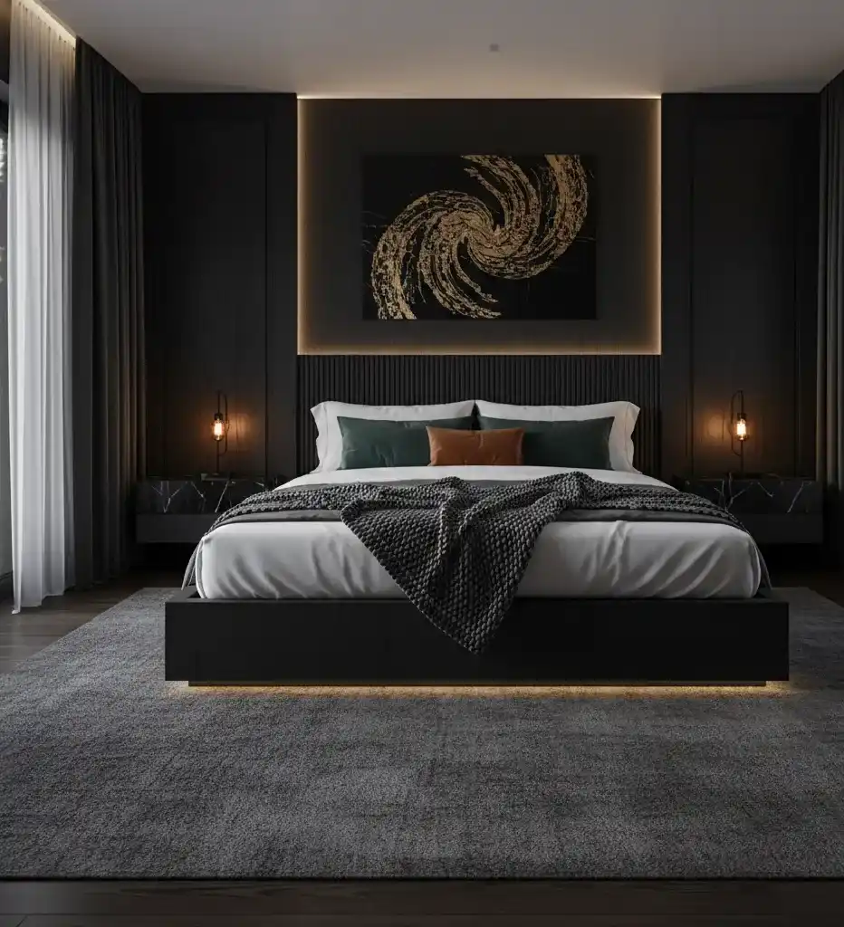 The Elegance of Noir: A Journey Through 20 Ultra-Luxurious Dark Interiors