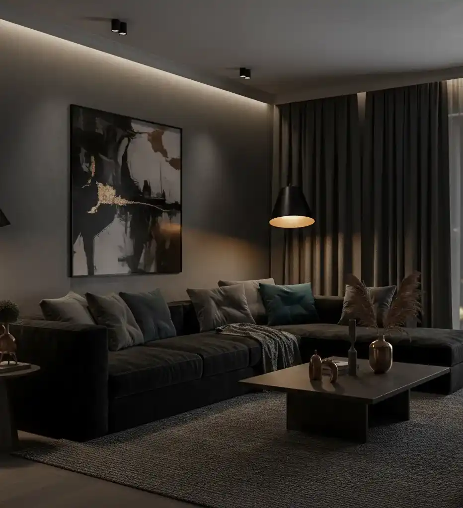 The Elegance of Noir: A Journey Through 20 Ultra-Luxurious Dark Interiors