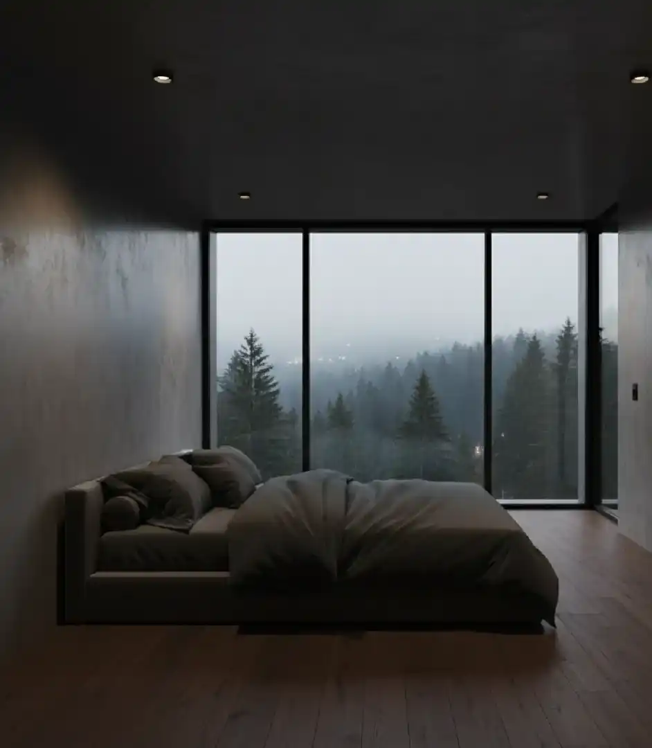 INTO THE MYST: 10 Master Bedrooms Redefining Dark Luxury & Biophilic Serenity