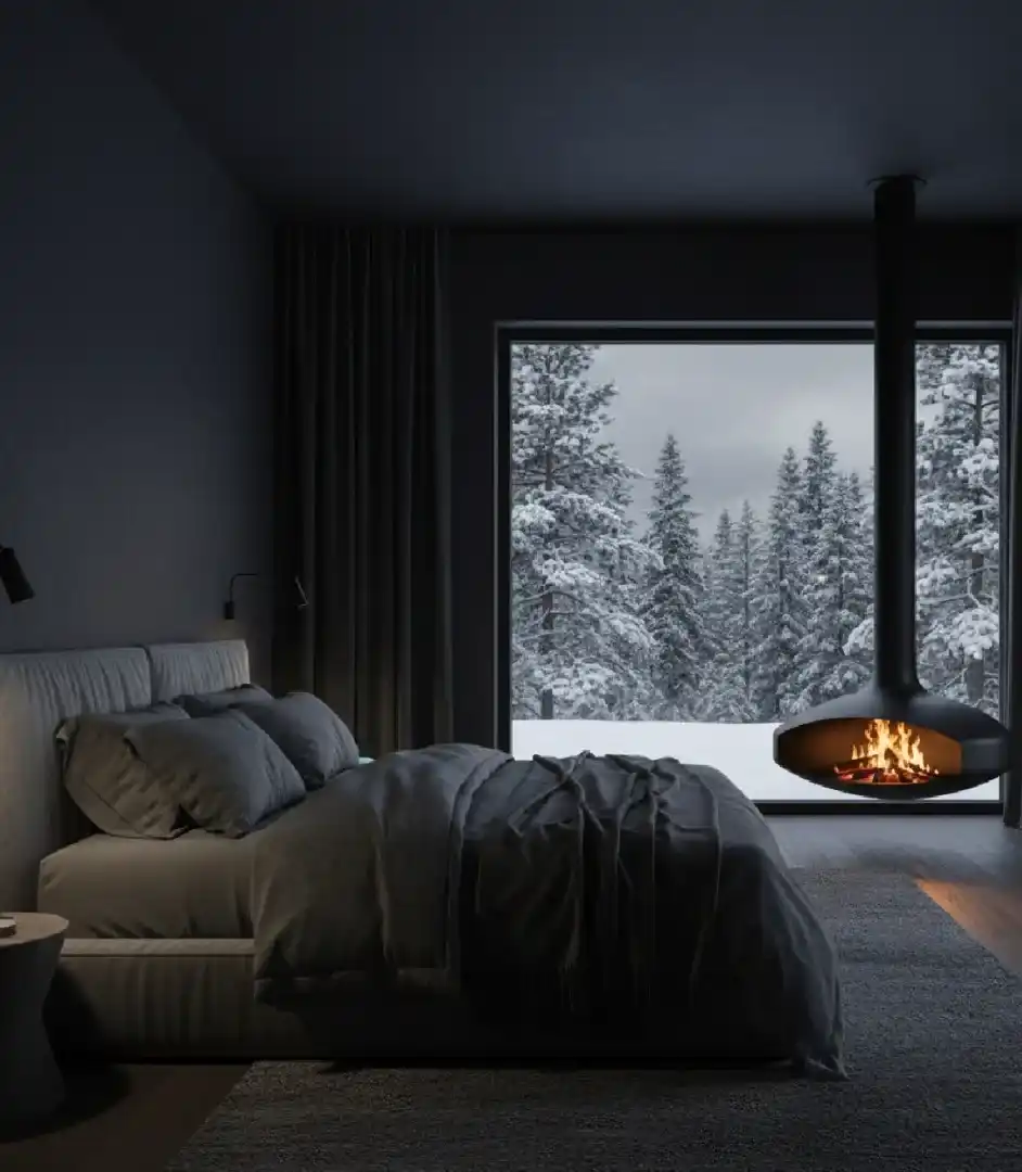 INTO THE MYST: 10 Master Bedrooms Redefining Dark Luxury & Biophilic Serenity