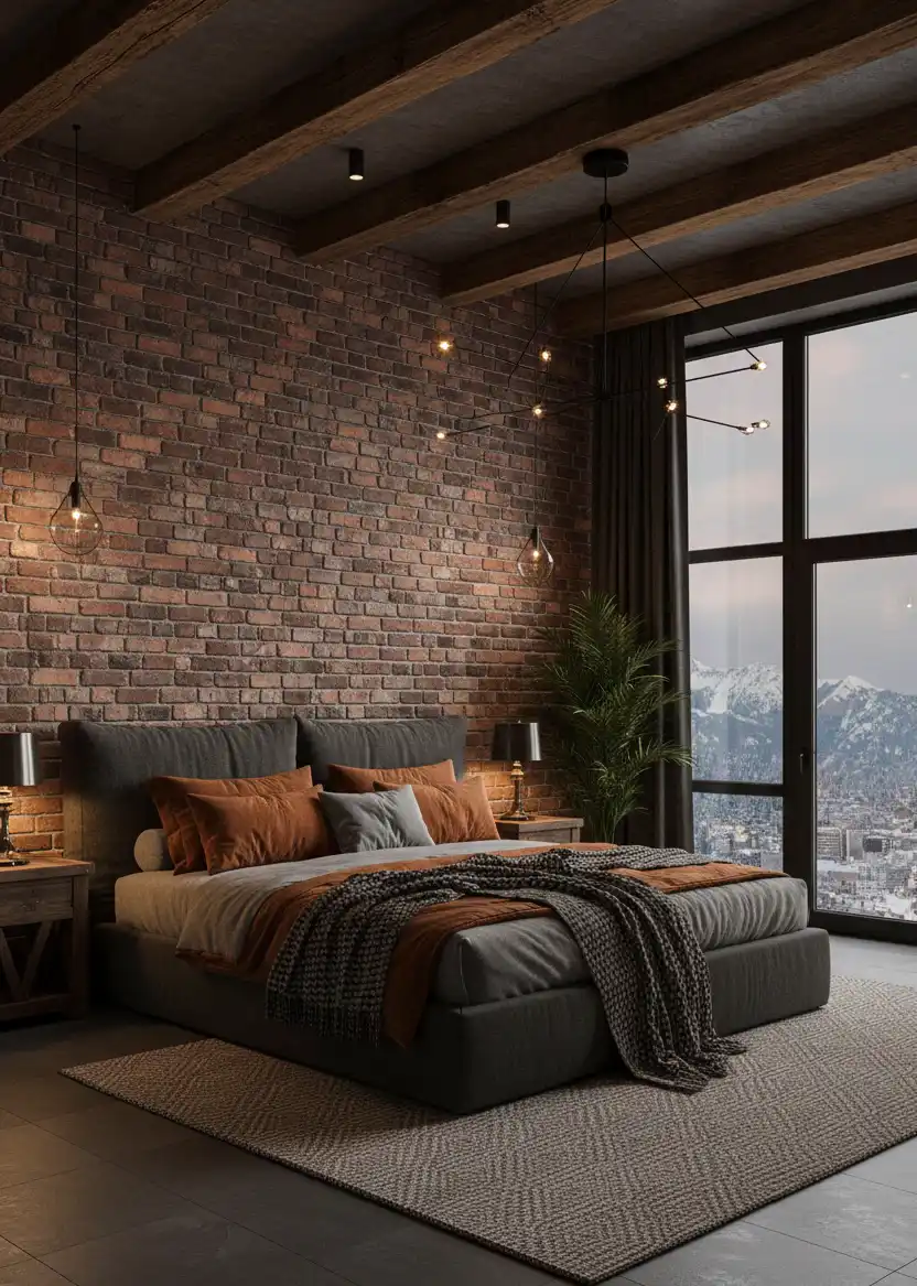 50+ Industrial Rustic Retreats: Masterclass in Burnt Orange Textures & Raw Architectural Soul