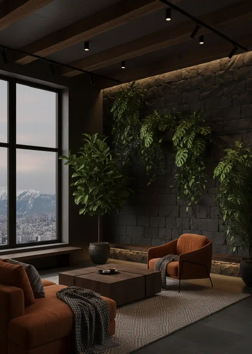 50+ Industrial Rustic Retreats: Masterclass in Burnt Orange Textures & Raw Architectural Soul