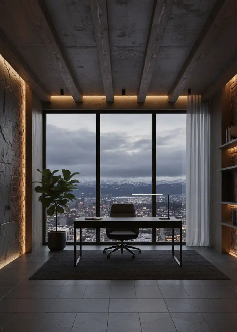 50+ Industrial Rustic Retreats: Masterclass in Burnt Orange Textures & Raw Architectural Soul