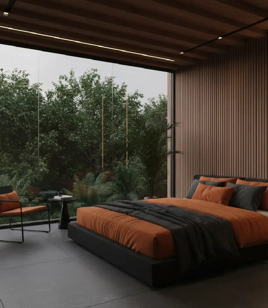 50+ Industrial Rustic Retreats: Masterclass in Burnt Orange Textures & Raw Architectural Soul