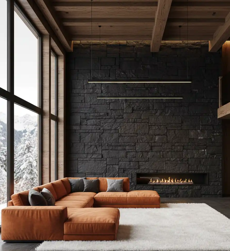 50+ Industrial Rustic Retreats: Masterclass in Burnt Orange Textures & Raw Architectural Soul