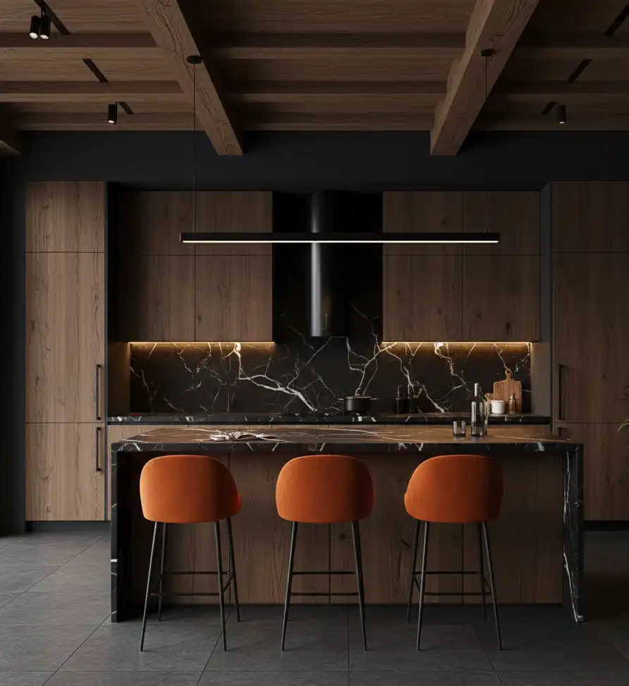 50+ Industrial Rustic Retreats: Masterclass in Burnt Orange Textures & Raw Architectural Soul