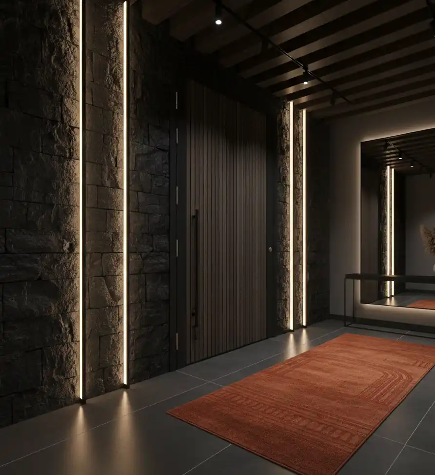 50+ Industrial Rustic Retreats: Masterclass in Burnt Orange Textures & Raw Architectural Soul