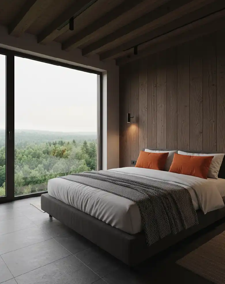 50+ Industrial Rustic Retreats: Masterclass in Burnt Orange Textures & Raw Architectural Soul