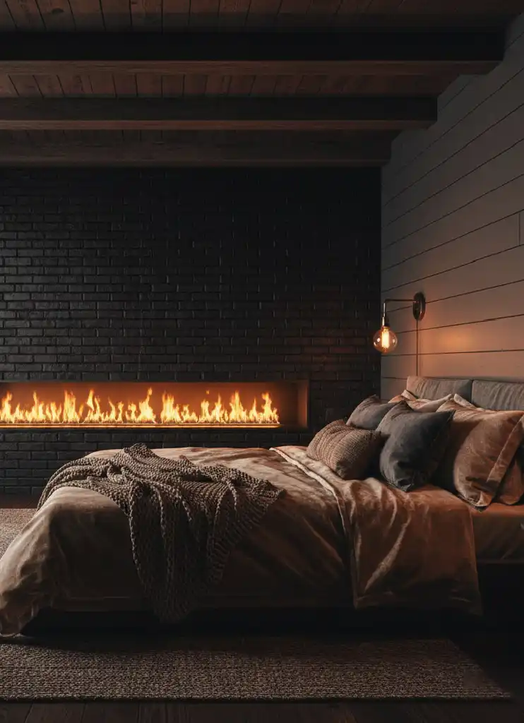 +40 Dark Earthy Modern Ideas: Your Ultimate Guide to Creating a Moody, Serene Sanctuary with Black and Natural Wood