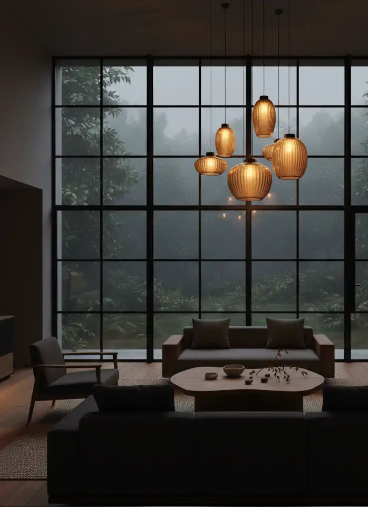 +40 Dark Earthy Modern Ideas: Your Ultimate Guide to Creating a Moody, Serene Sanctuary with Black and Natural Wood