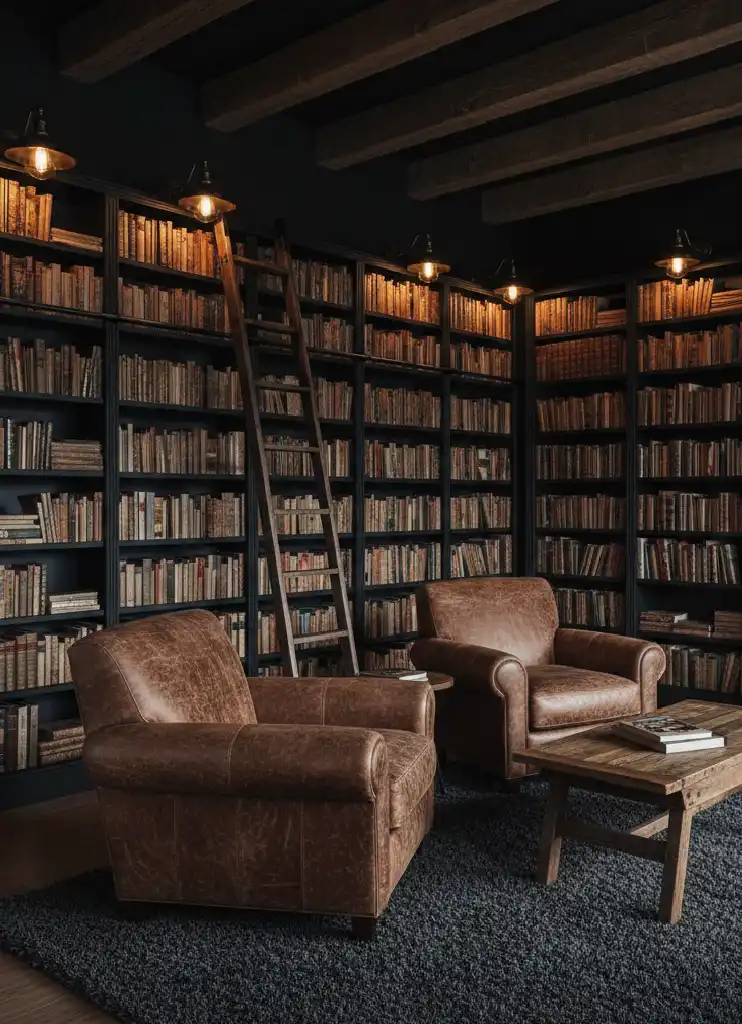 +40 Dark Earthy Modern Ideas: Your Ultimate Guide to Creating a Moody, Serene Sanctuary with Black and Natural Wood