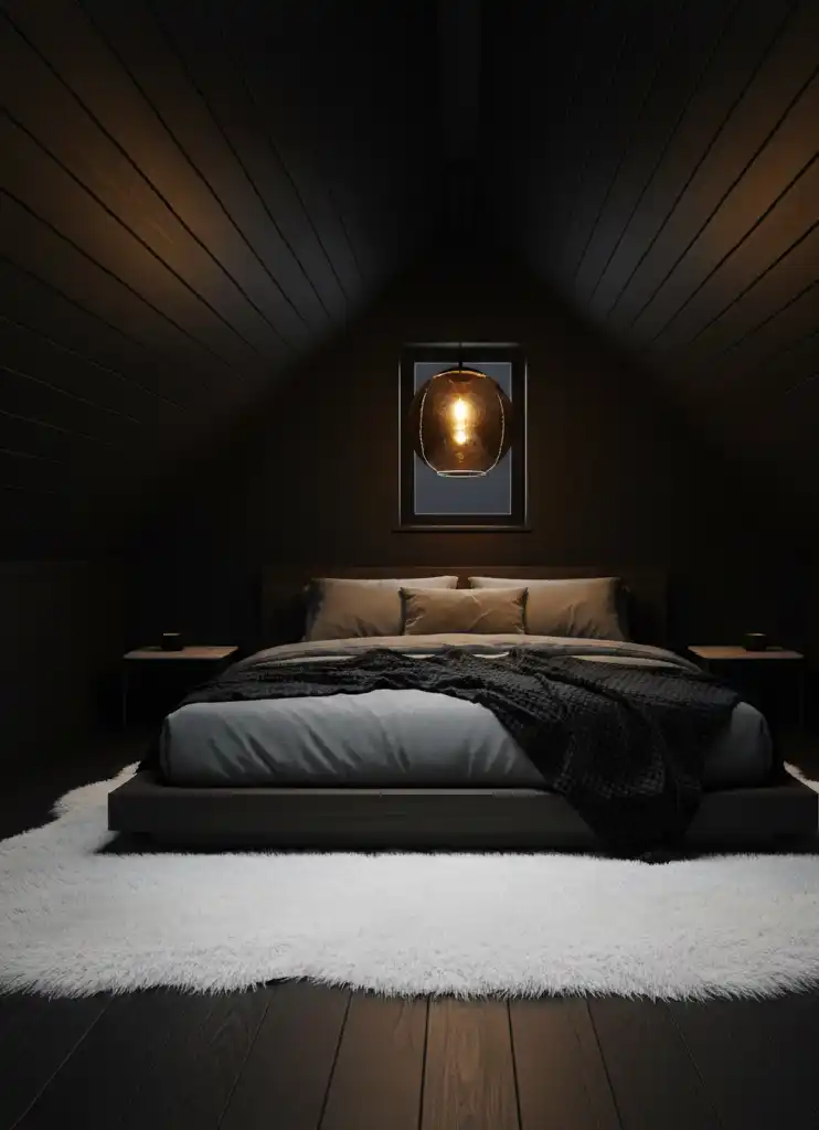 +40 Dark Earthy Modern Ideas: Your Ultimate Guide to Creating a Moody, Serene Sanctuary with Black and Natural Wood