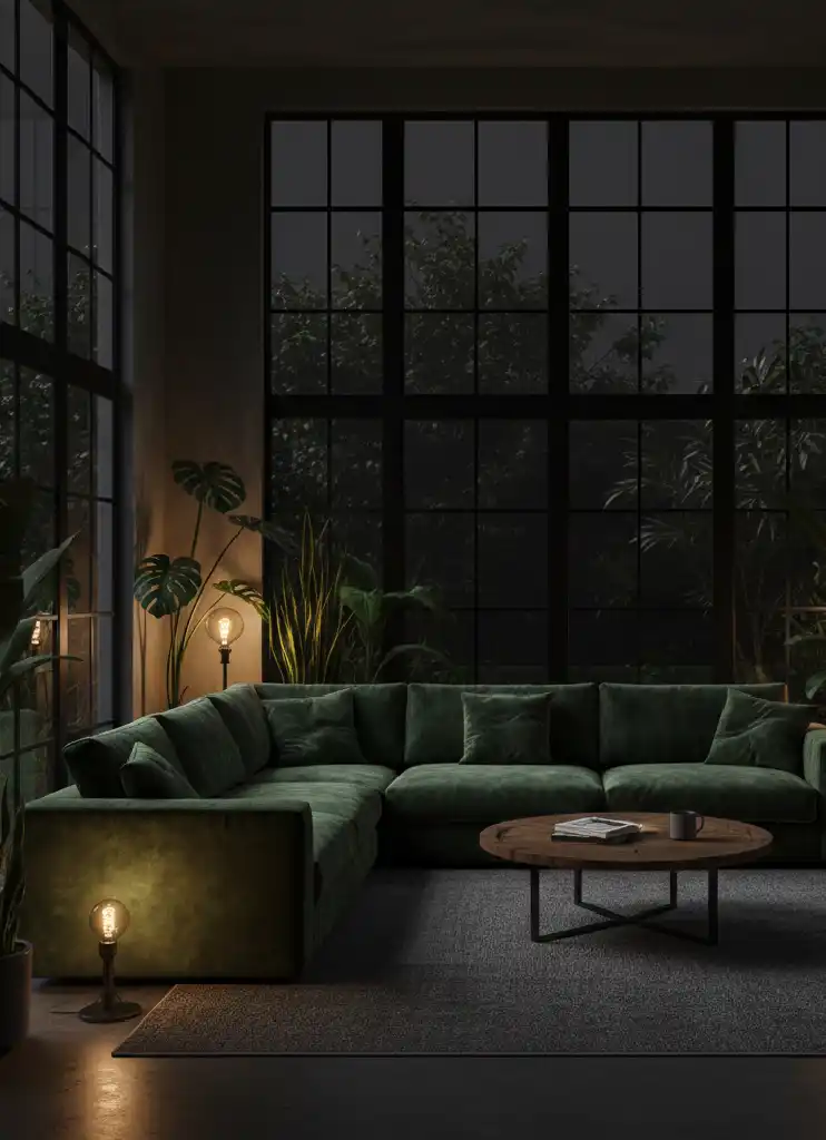 +40 Dark Earthy Modern Ideas: Your Ultimate Guide to Creating a Moody, Serene Sanctuary with Black and Natural Wood