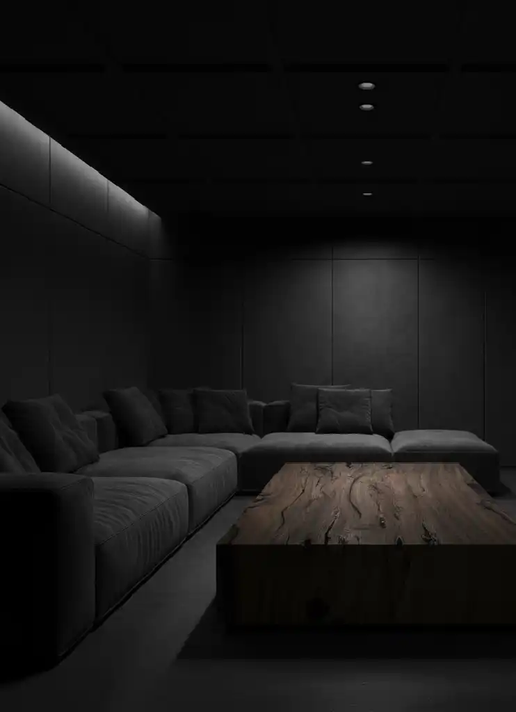 +40 Dark Earthy Modern Ideas: Your Ultimate Guide to Creating a Moody, Serene Sanctuary with Black and Natural Wood