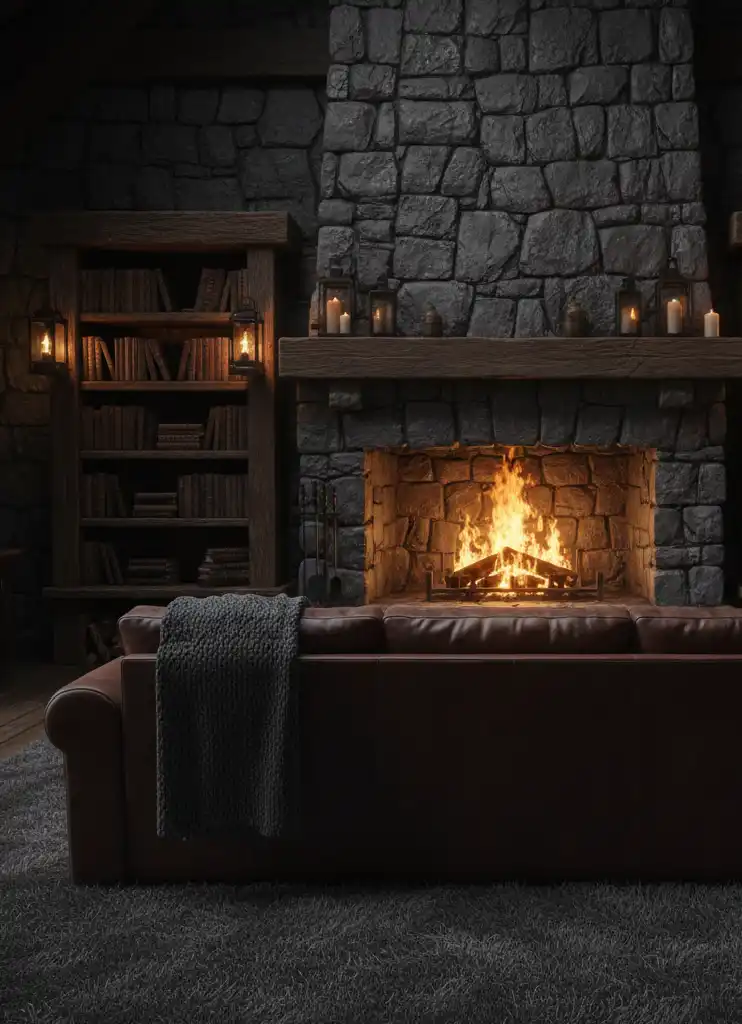 +40 Dark Earthy Modern Ideas: Your Ultimate Guide to Creating a Moody, Serene Sanctuary with Black and Natural Wood