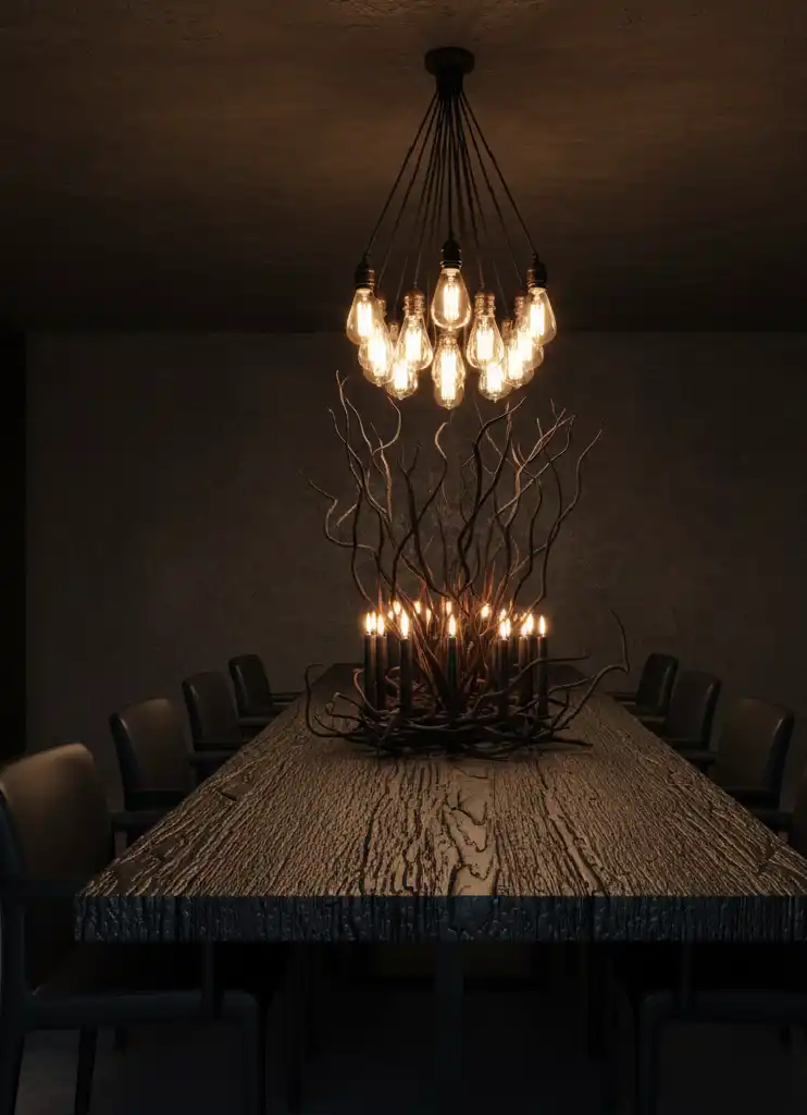 +40 Dark Earthy Modern Ideas: Your Ultimate Guide to Creating a Moody, Serene Sanctuary with Black and Natural Wood