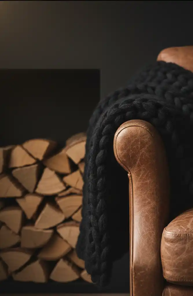 +40 Dark Earthy Modern Ideas: Your Ultimate Guide to Creating a Moody, Serene Sanctuary with Black and Natural Wood