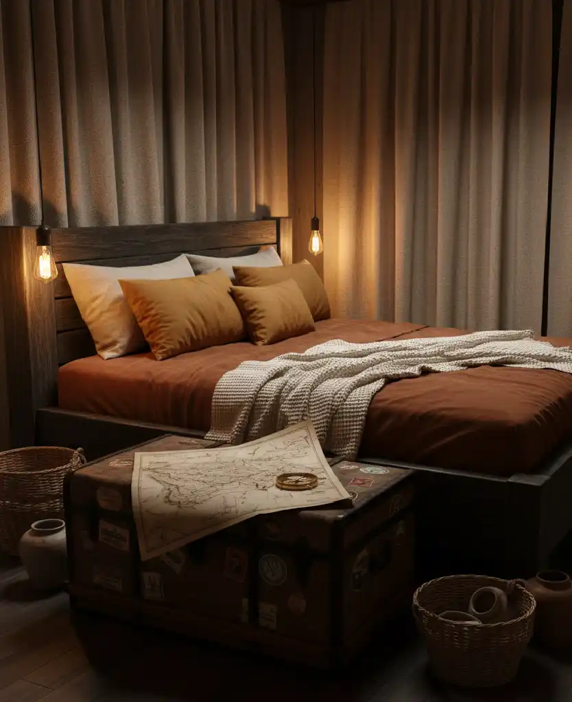 +40 Cinematic Rustic Bedrooms: Where Nature’s Magic Meets Ultimate Cozy Comfort