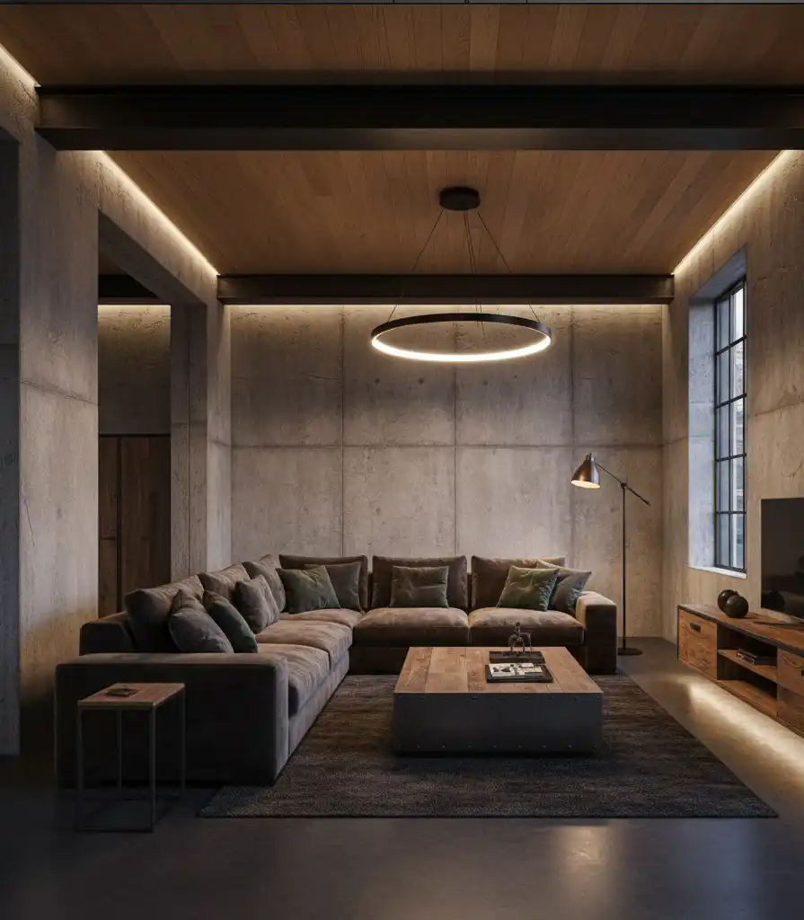 20+ Moody Modern Rustic Living Rooms: 2026 Design Trends for a Sophisticated Retreat.