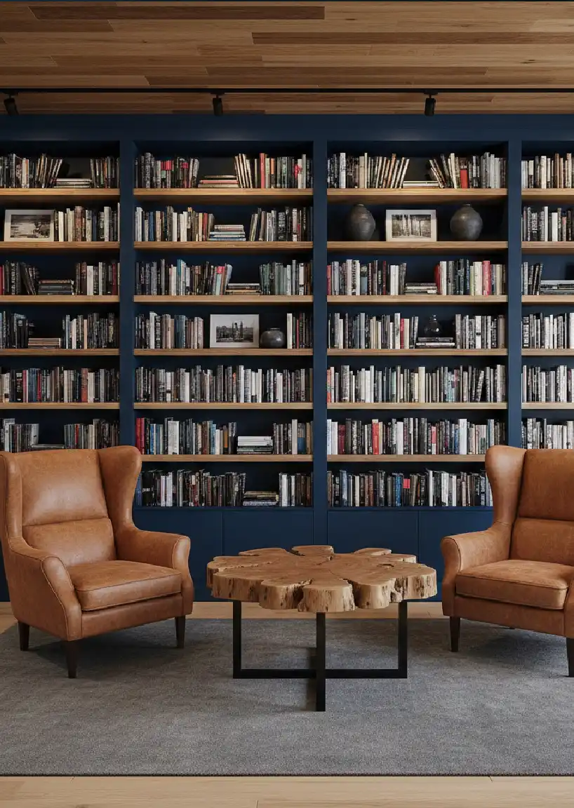 +20 Interior Revolutions: Why Navy and Oak are Dominating 2026 Home Trends